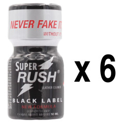 BGP Leather Cleaner Super Rush Black Label 10ml x6